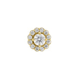 Nickelfreier Stahl – Zirkonia Large Disc – Gold