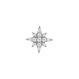 Nickelfreier Stahl – Zirkonia Northern Star – Silber