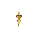 Chirurgischer Stahl Krokodil Top - Gold