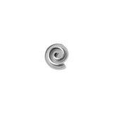 Chirurgischer Stahl Spiraal Top - Silber