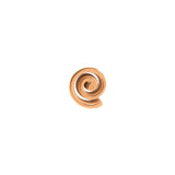 Chirurgisch Stahl Spiralaufsatz - Rotgold
