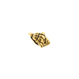 Chirurgischer Stahl Muschel Top - Gold