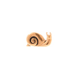 Chirurgischer Stahlschnecken-Top – Rotgold