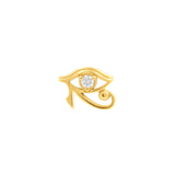 Chirurgischer Stahl Eye of Horus Top - Gold