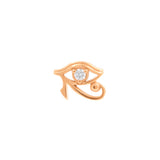 Chirurgenstahl Auge des Horus Top - Rotgold