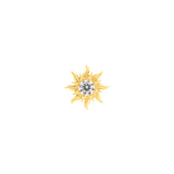 Chirurgischer Stahl Sonnen-Top - Gold