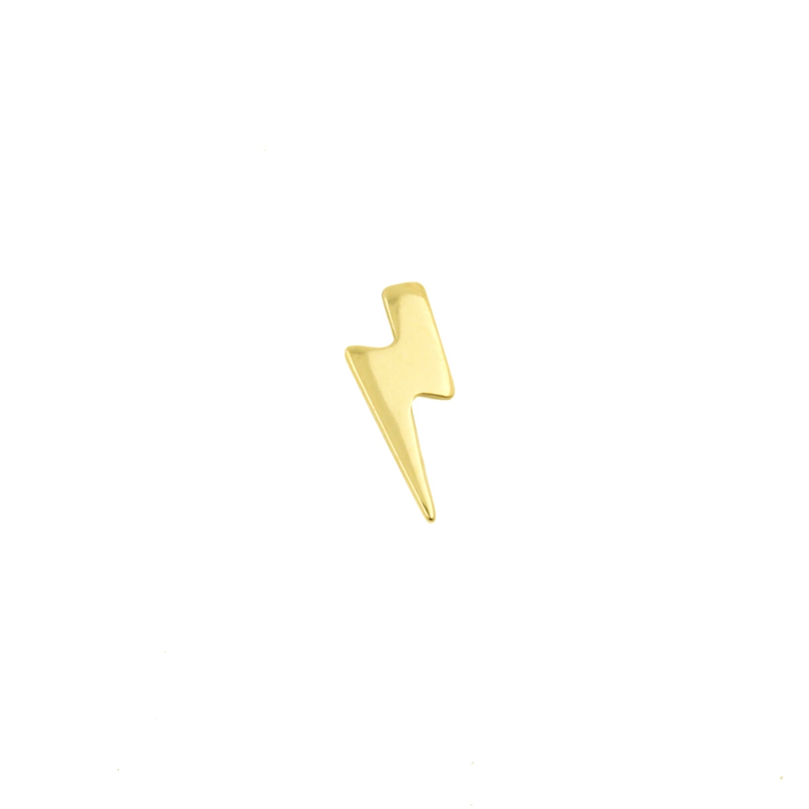 Titanium Threadless Top - Bliksem Rechts Goud
