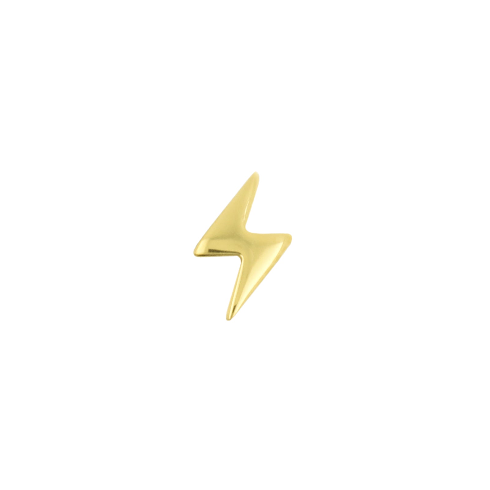 Titanium Threadless Top - Bliksem Rechts Goud