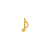 Nickelfreier Edelstahl Achtelnote Gold