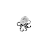 Nickelfreier Edelstahl Oktopus Silber