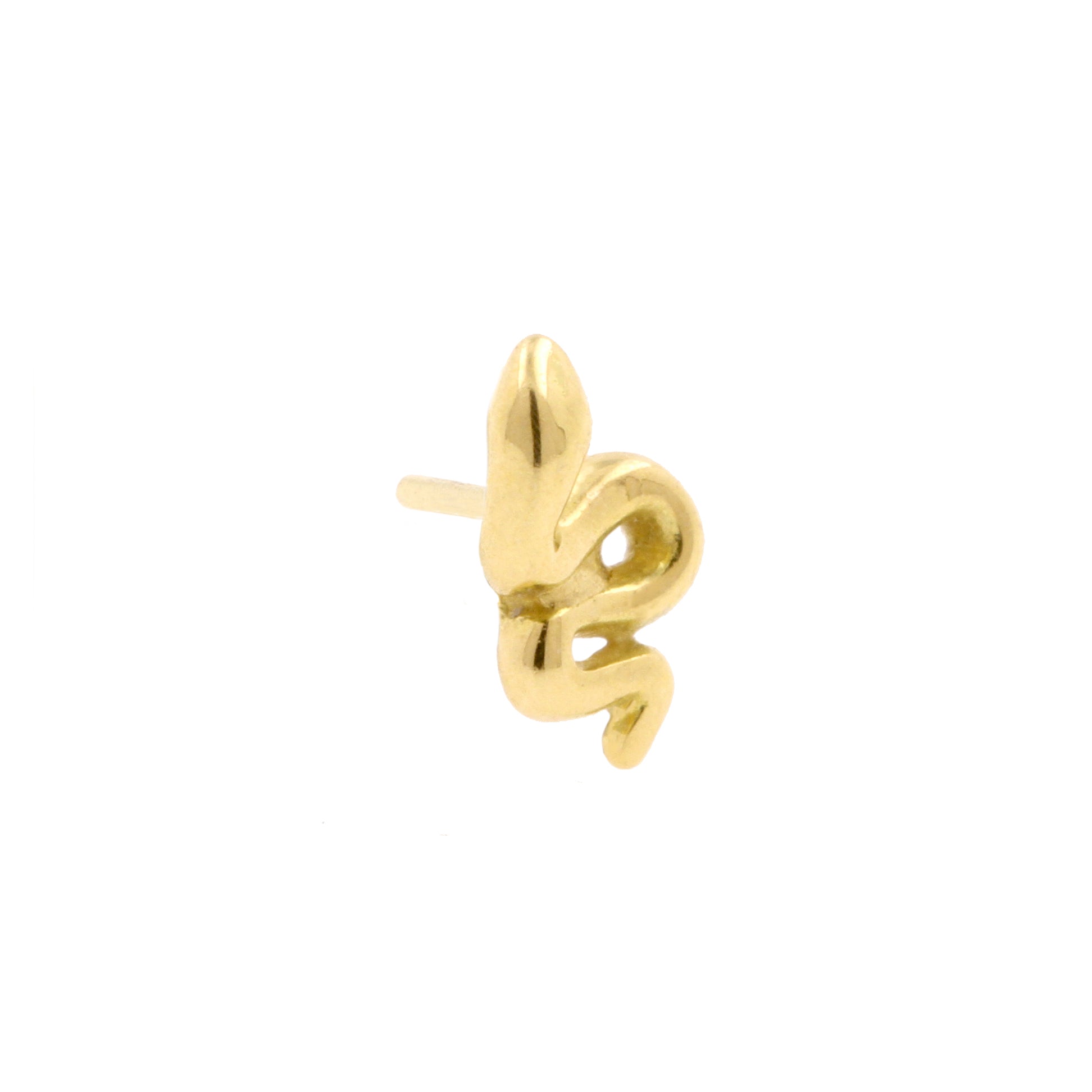 18 Karat Gold Snake