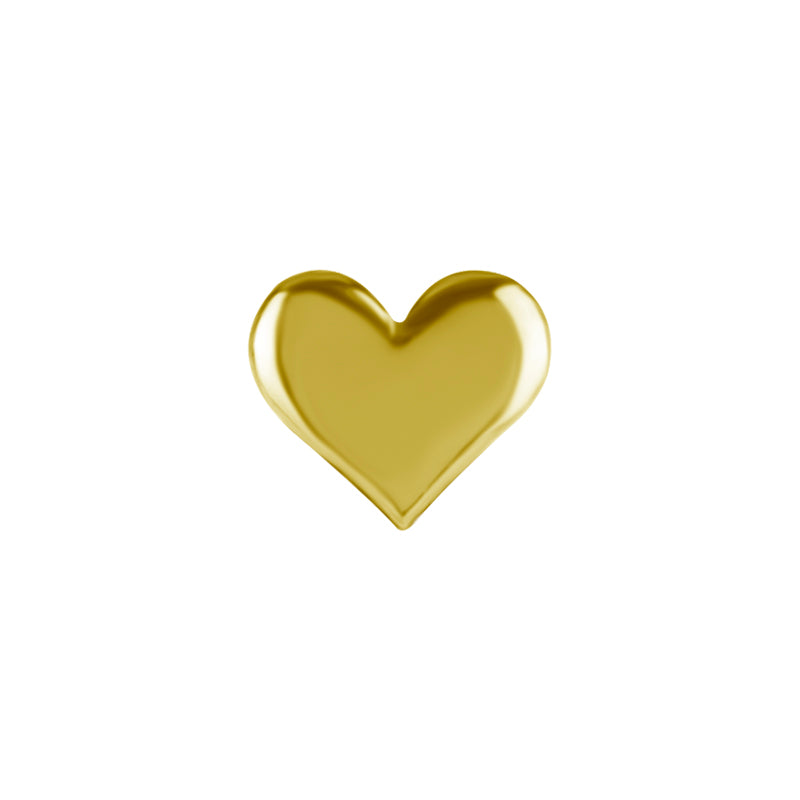 18 Karaats Goud Hartje  Goud