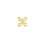 18 Karat Gold Bowen-Knoten