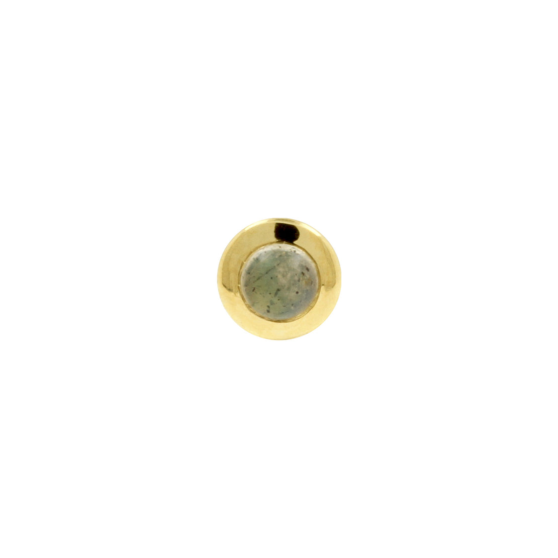 18 Karat Gold Top - Labradorite