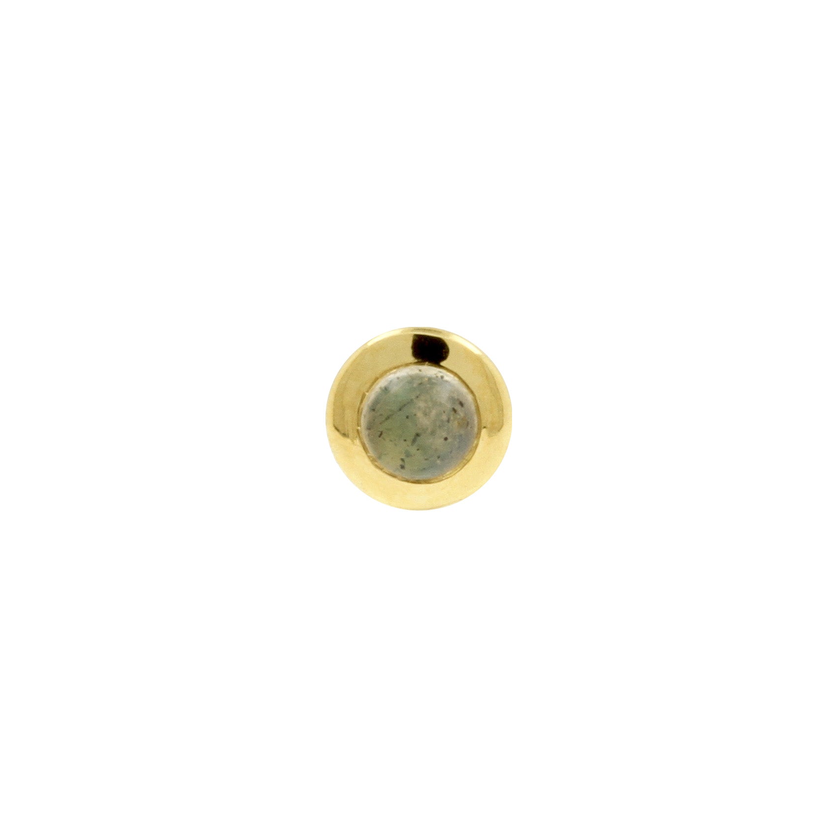 18 Karat Gold Top - Labradorite