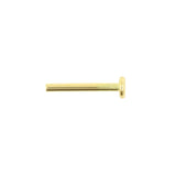 18 Karat Gold Labret Stecker