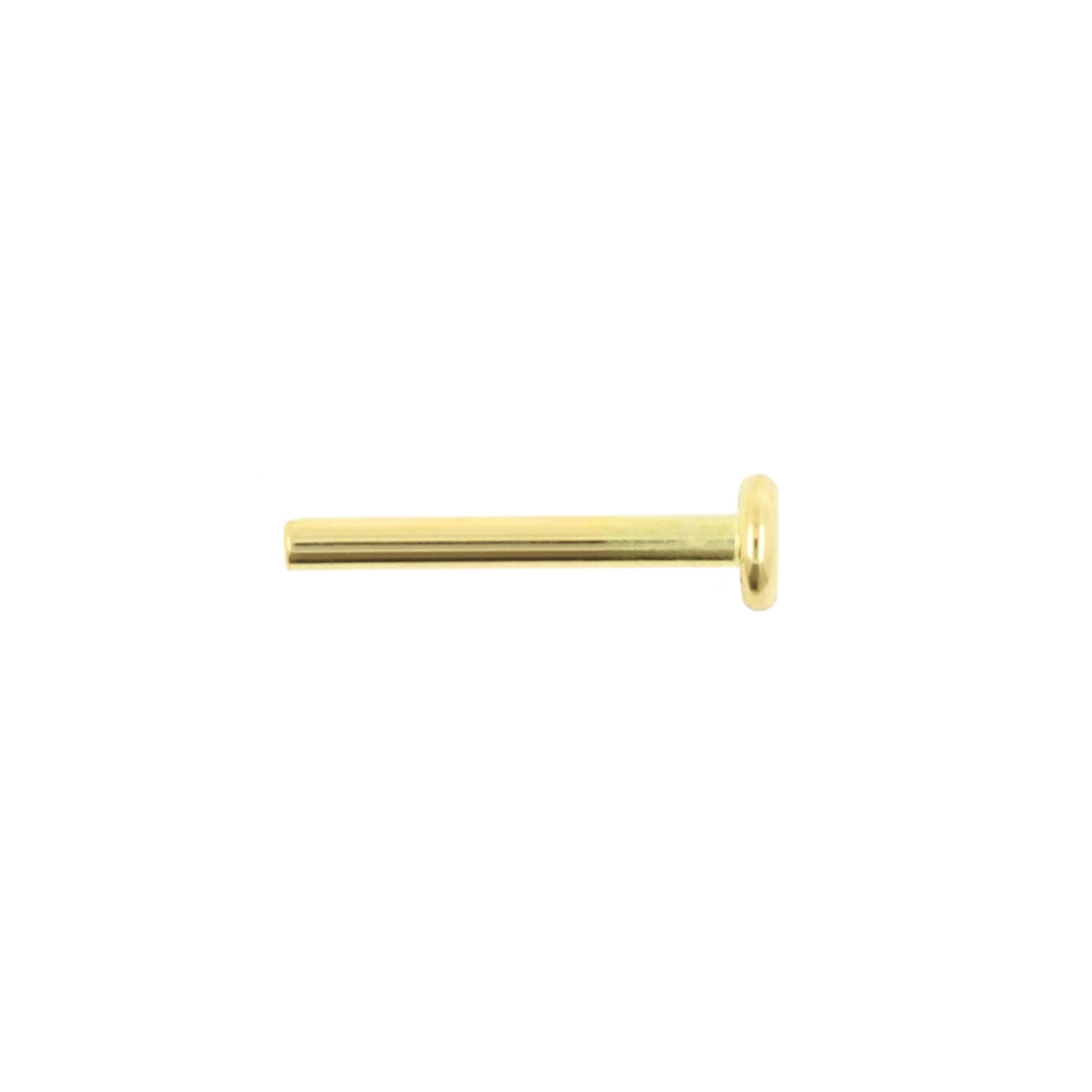 18 Karaats Gouden Labret Stud