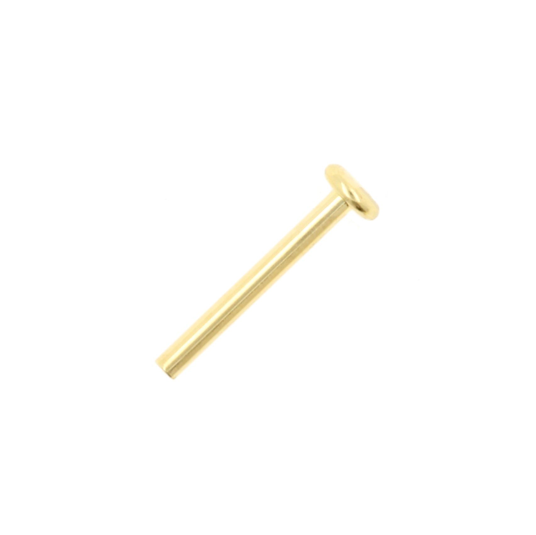 18 Karaats Gouden Labret Stud