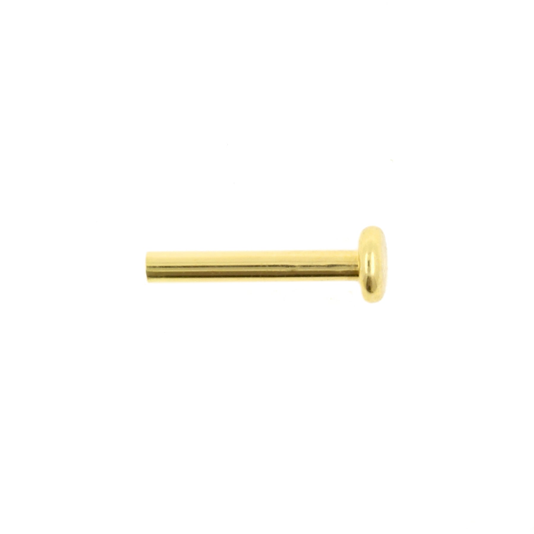 18 Karaats Gouden Labret Stud