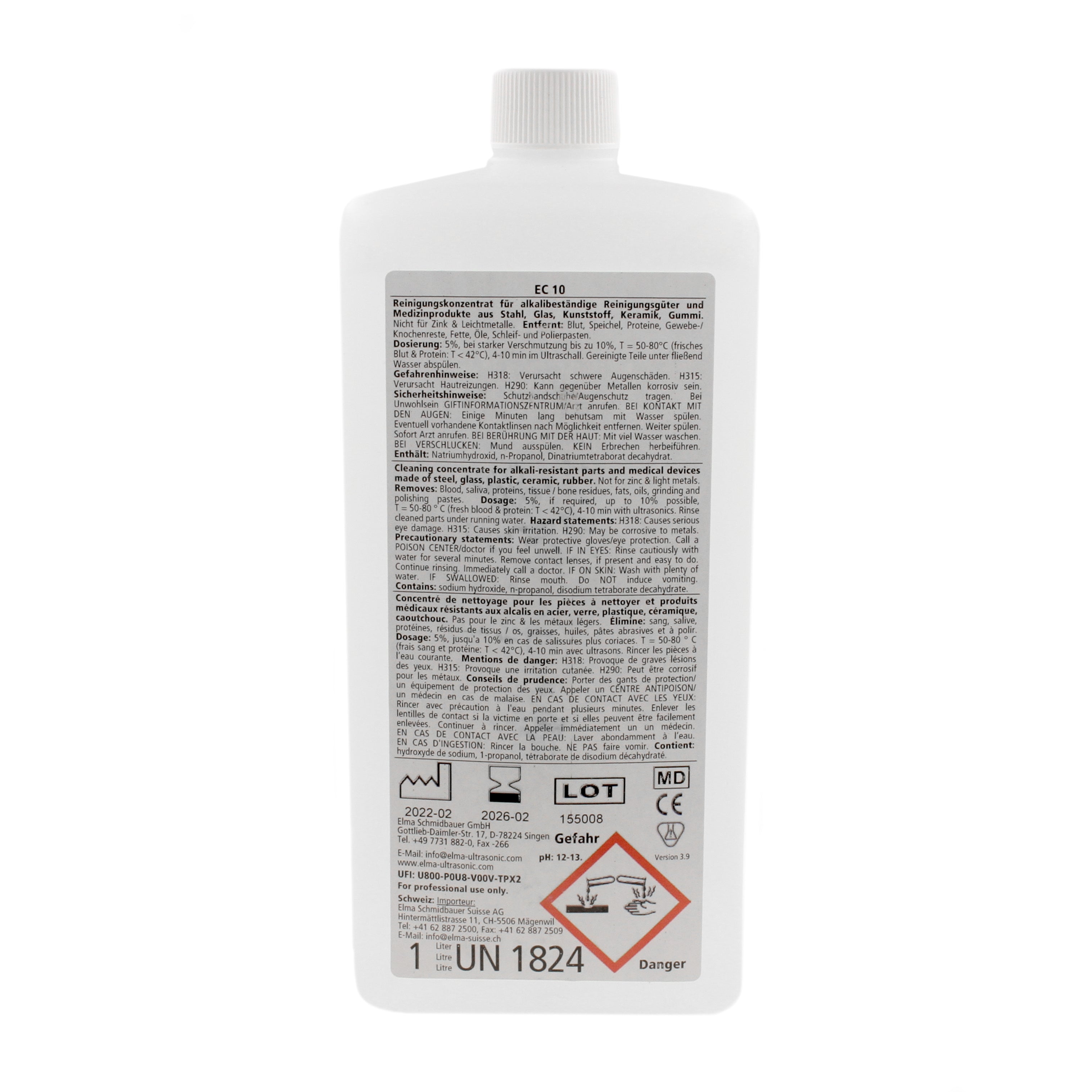 Elma Clean 10 - Concentrated Cleanser