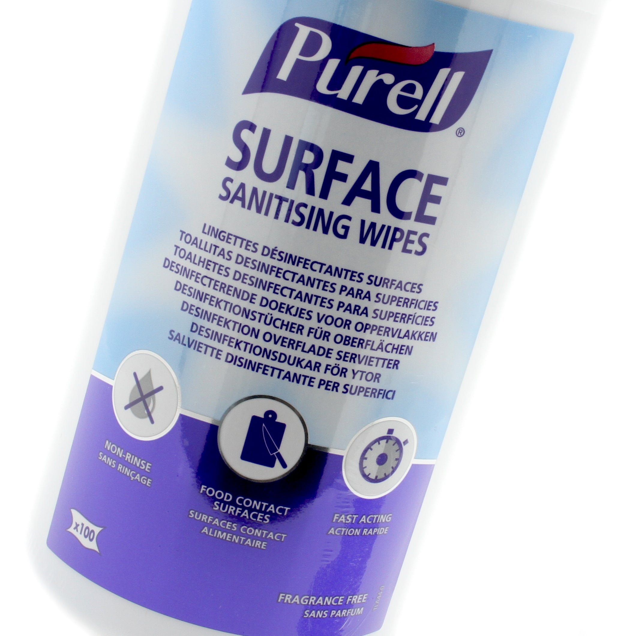 Purel Desinfecting Pads (100 Pieces in dispenser)