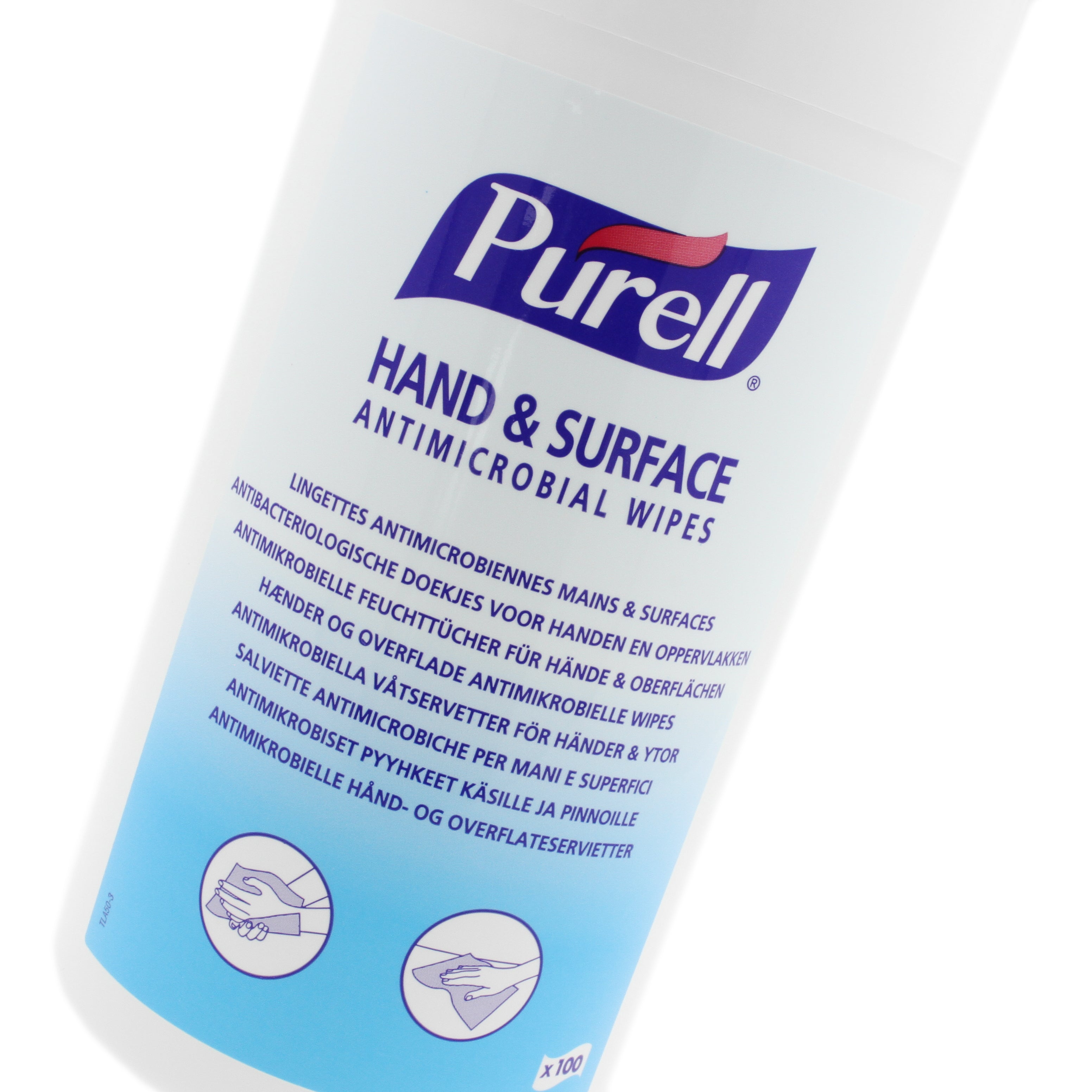 Purell Desinfecterende Doekjes (100 Stuks in dispenser)