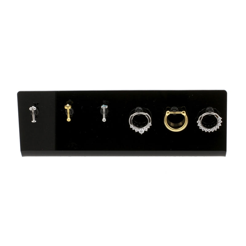 Acryl Acryl Display Voor Staafjes En Ringen Zwart