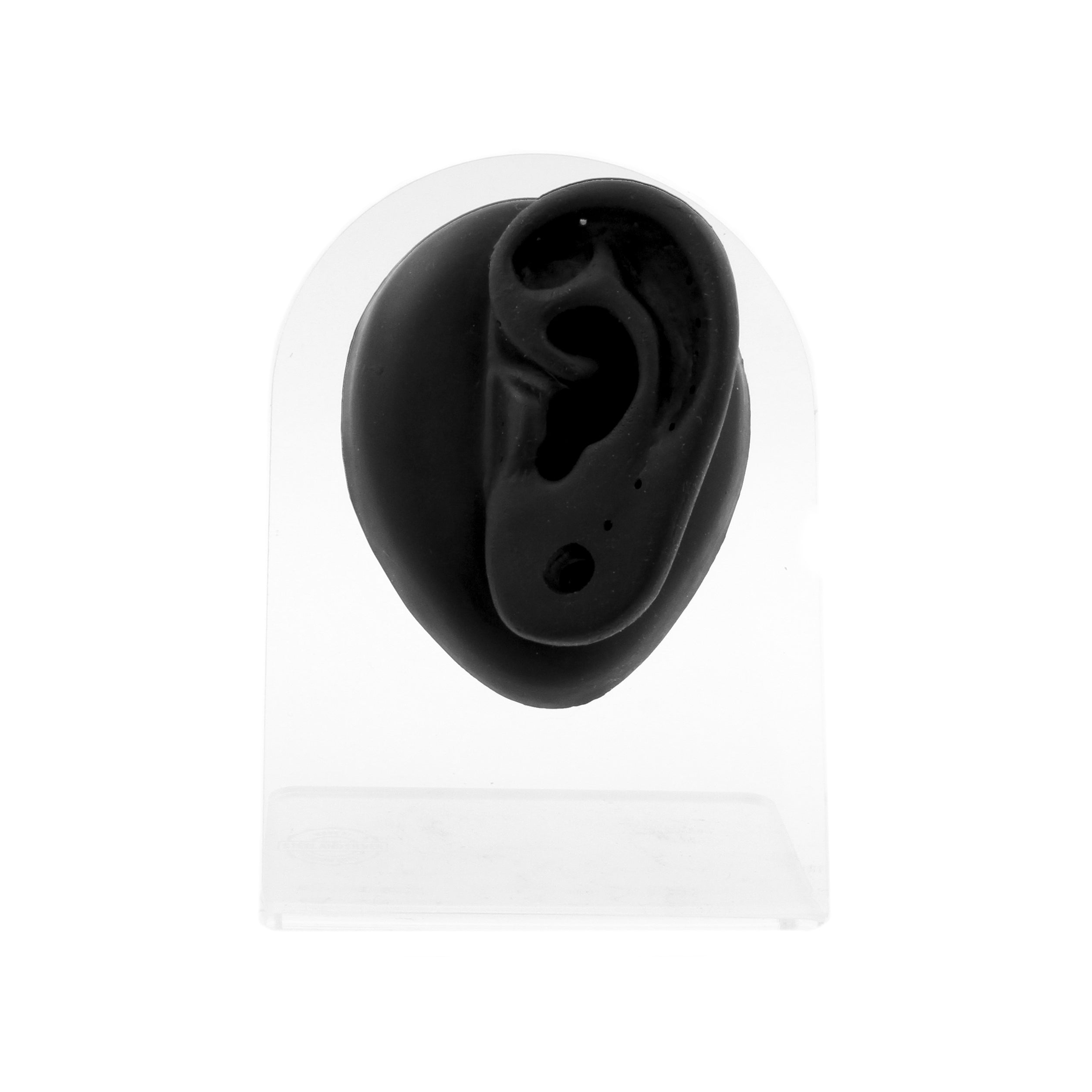 Silicone Silicone En Acryl Display - Oor Plug Links Zwart