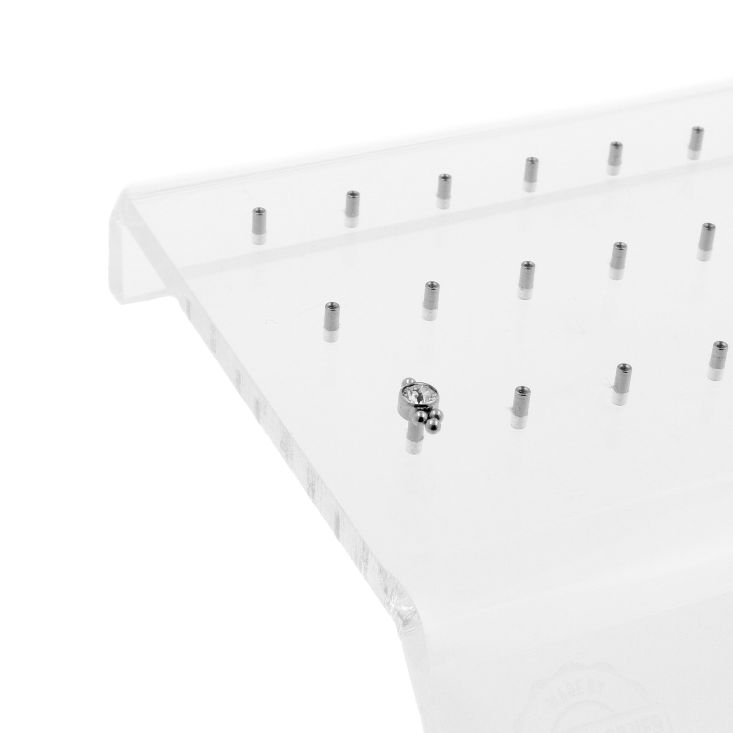 Acrylic Piercing Display - Internally Threaded