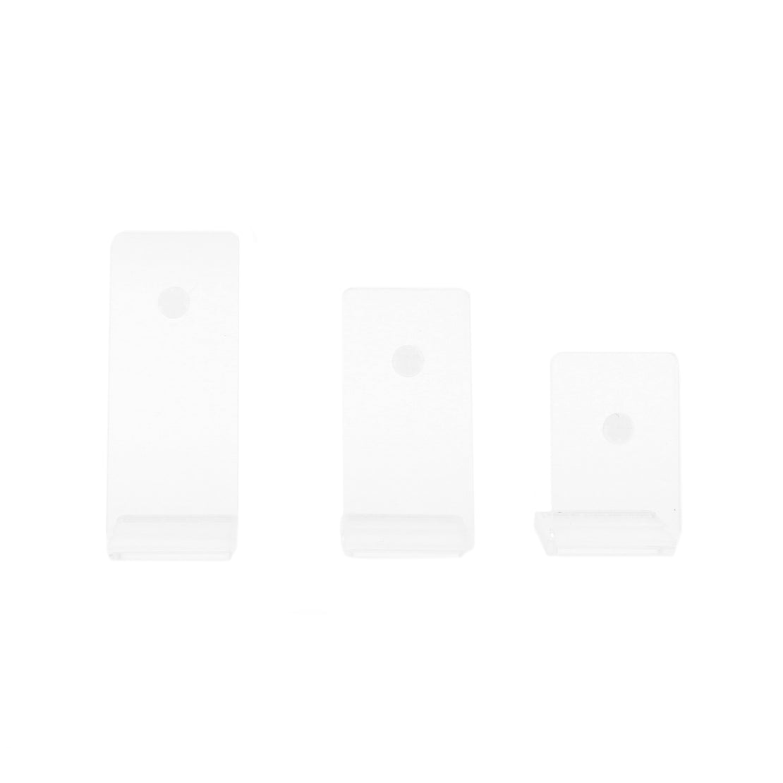 Acryl Piercing Display Set - Clip In Transparant