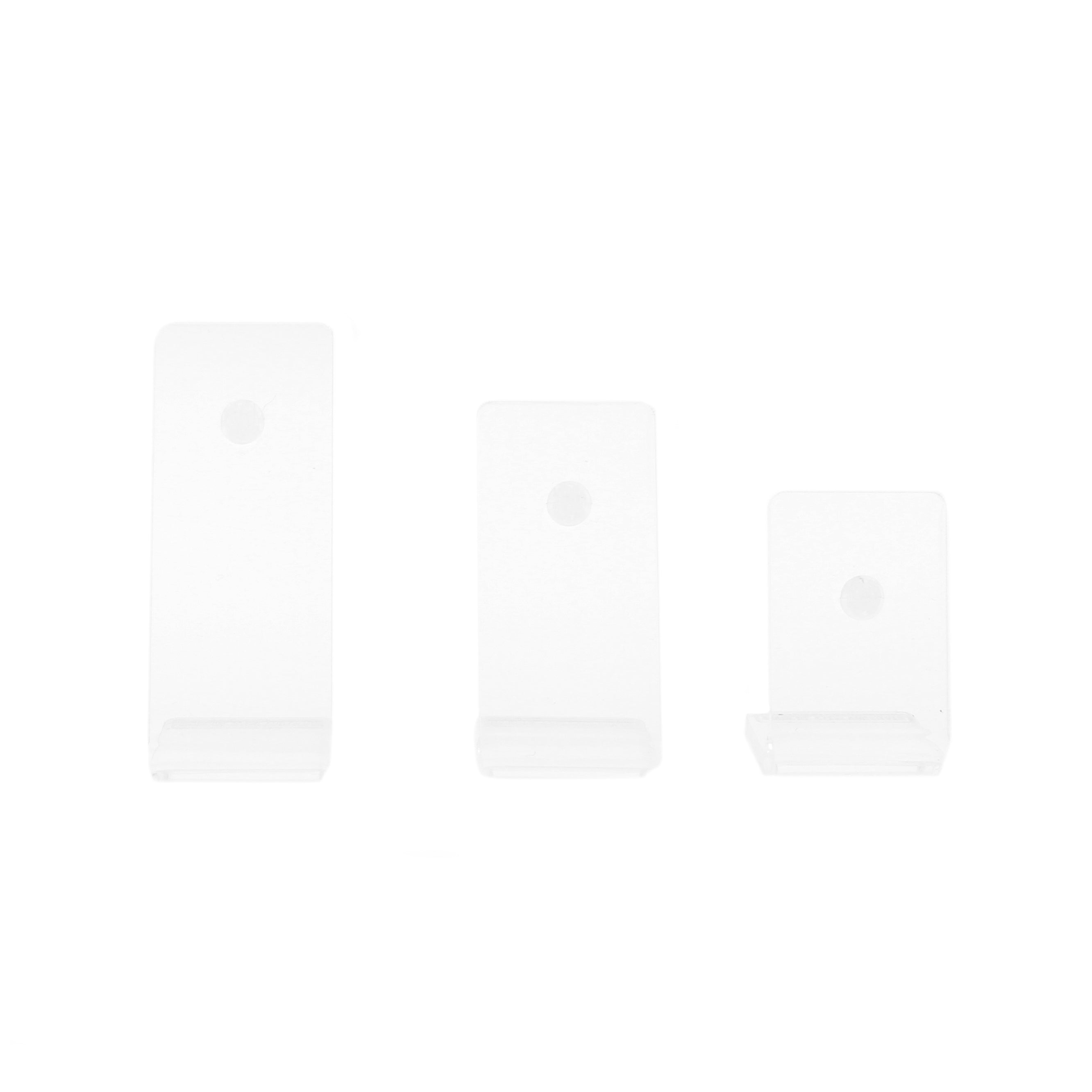 Acryl Piercing Display Set - Clip In Transparant