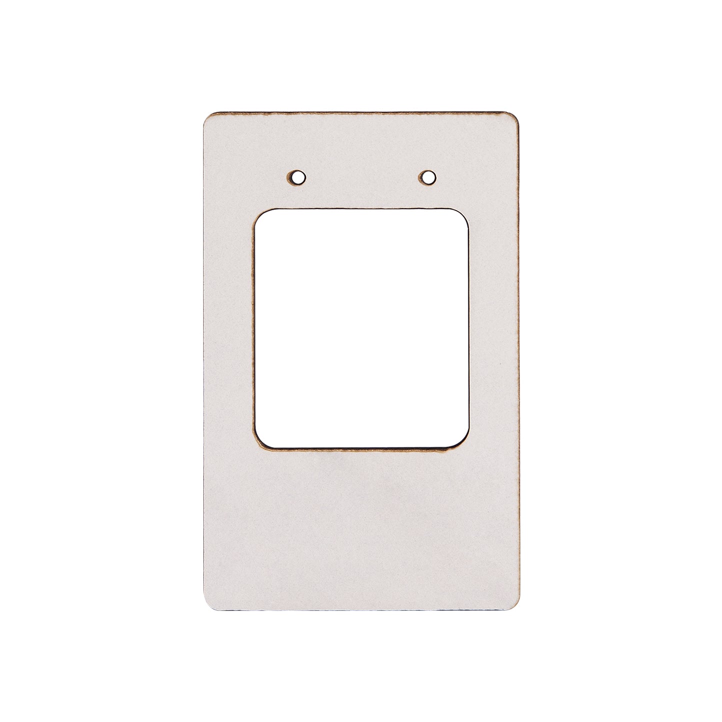 Hout Display Cards - Oorringen (5 stuks) Licht Grijs