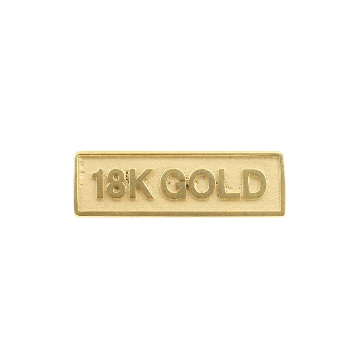Chirurgisch Staal Blok Display Tag Gouden Sieraden Goud